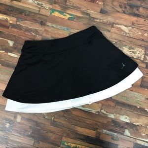 GSX tennis skirt S black white skort Grand Slam